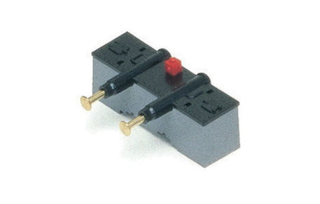 Hornby Hydraulic Buffer for model trains, featuring spring-loaded buffers for smooth, realistic operation on any layout.