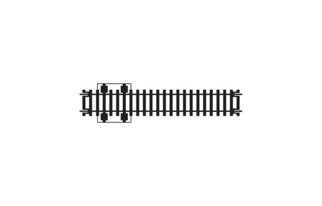 Hornby Double Isolating Track, 168mm, facilitates electrical control for model train layouts in HO and OO scales.