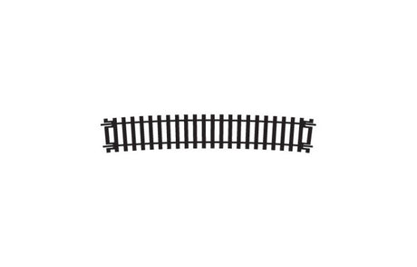 Hornby 852mm radius curve track segment for model railways, ensuring smooth navigation and compatibility with 'Y' Points.