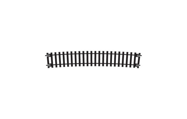 Hornby 852mm radius curve track segment for model railways, ensuring smooth navigation and compatibility with 'Y' Points.