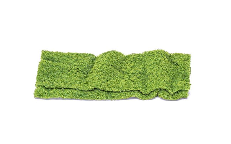 Light green foliage for model train layouts, designed for realistic landscapes and perfect for 00 gauge scale.