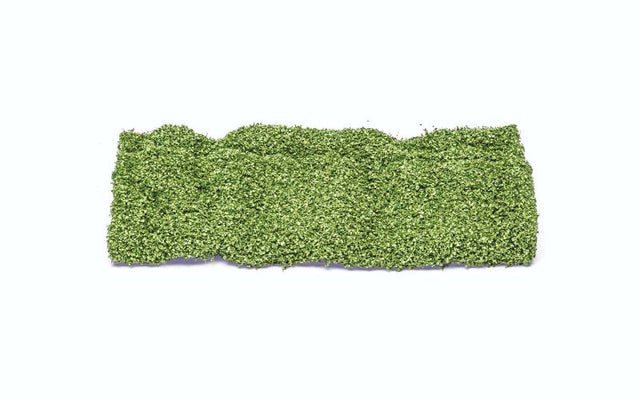 Leafy Middle Green foliage for model trains, enhancing landscapes with vibrant, realistic greenery for 1/76 scale models.