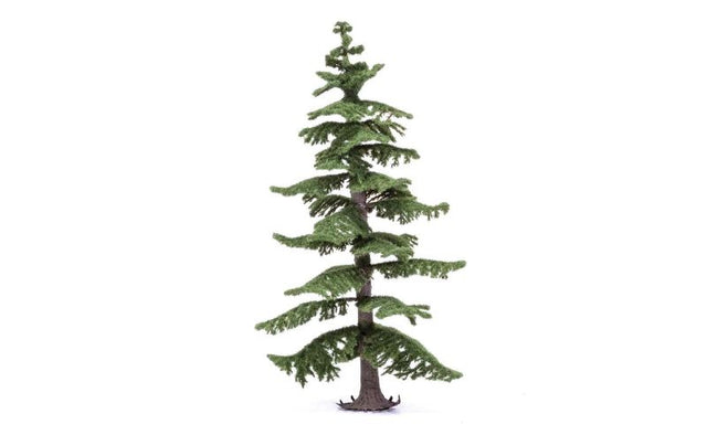 Large Nordic Fir Tree for 1/76 scale models, showcasing intricate detailing for realistic miniature landscapes.