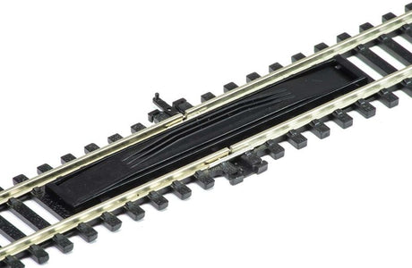 Hornby Uncoupler Unit for remote uncoupling of model trains, fits Hornby R600 and R601 tracks, compatible with point motors.