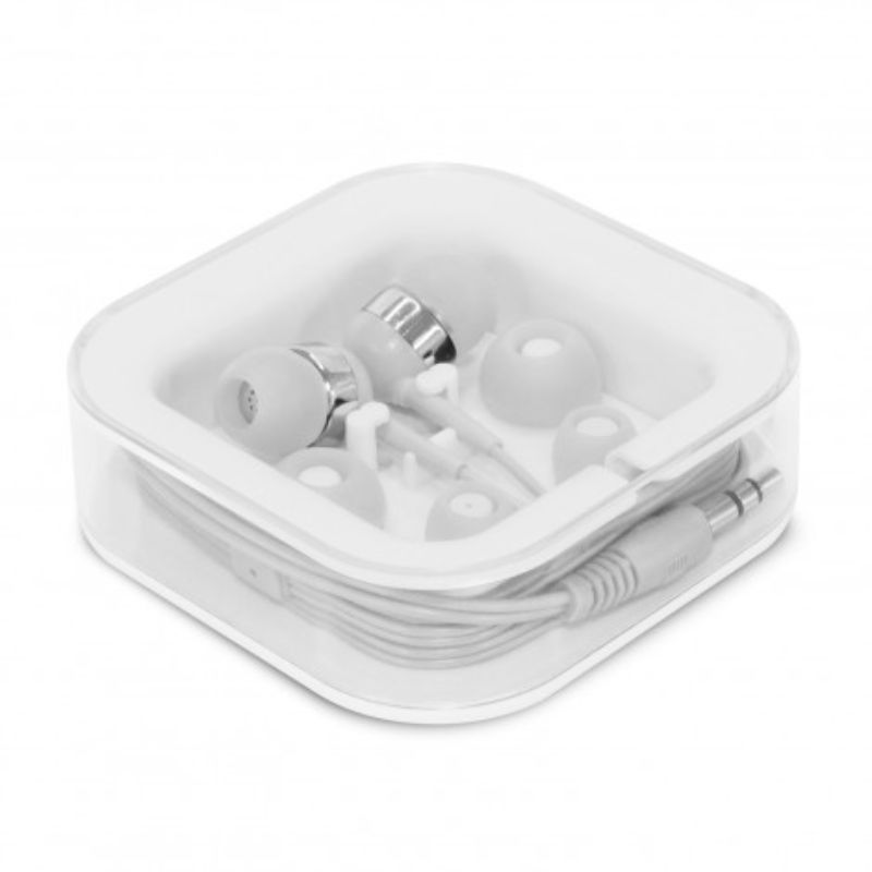 Earbuds - Helio White (Set of 12)