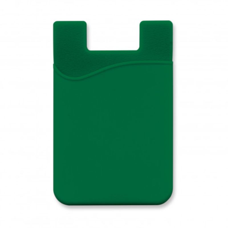 Phone Wallet - Silicone Dark Green (Set of 12)