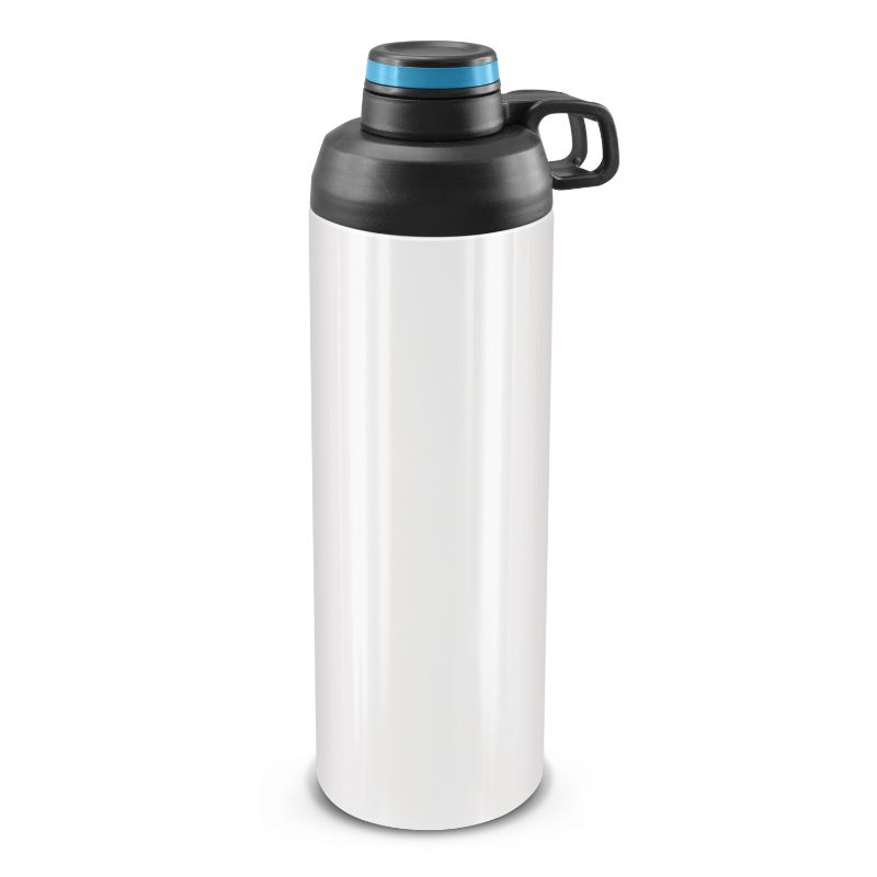 Metal Bottle - Primo White/Light Blue (Set of 3)