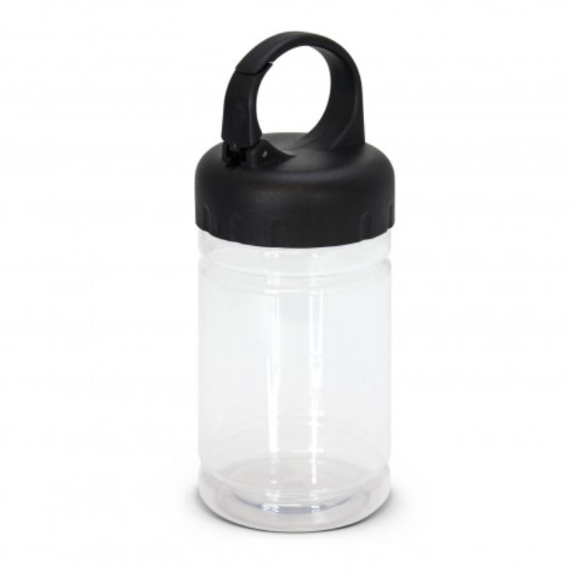 Carabiner Tube - Clear/Black (Set of 12)