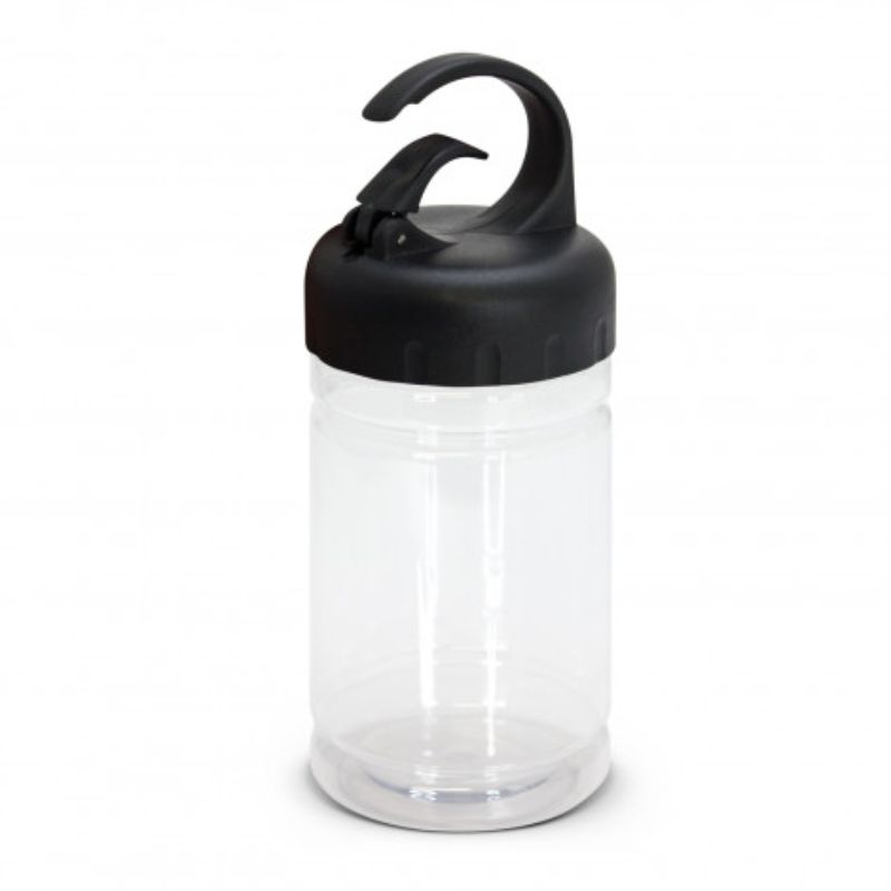 Carabiner Tube - Clear/Black (Set of 12)