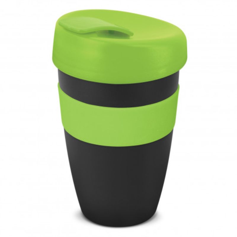 Express Cup Deluxe - 480ml Black/Bright Green (Set of 6)