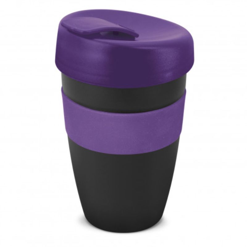 Express Cup Deluxe - 480ml Black/Purple (Set of 6)