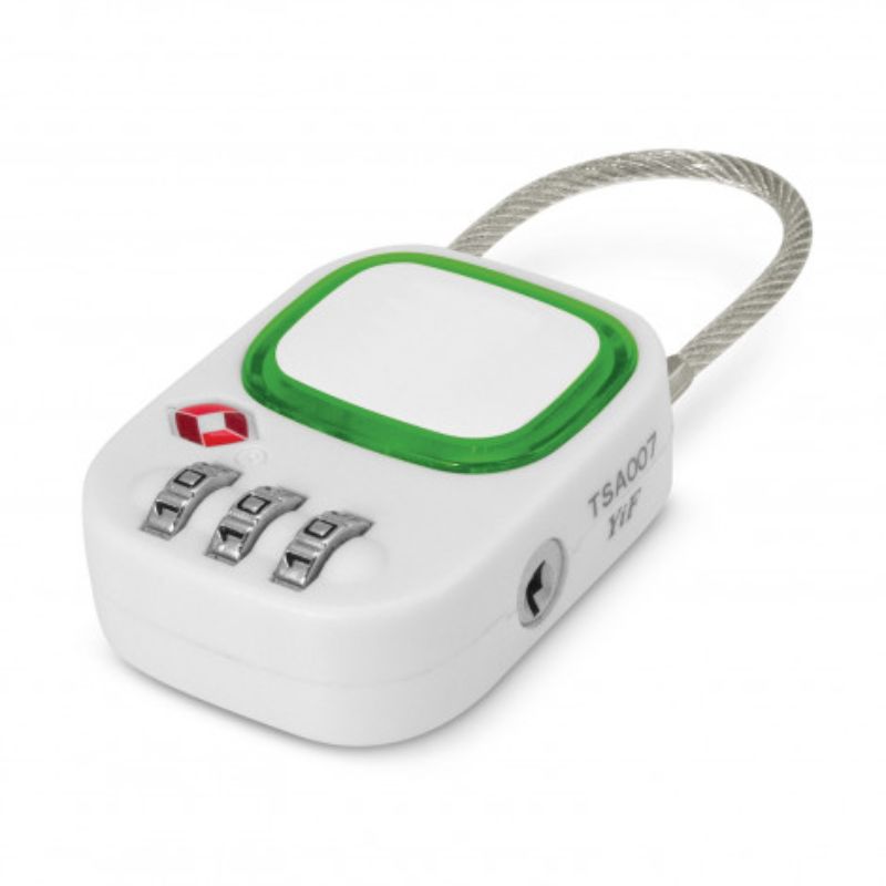 TSA Lock - Zodiac Green (Set of 3)