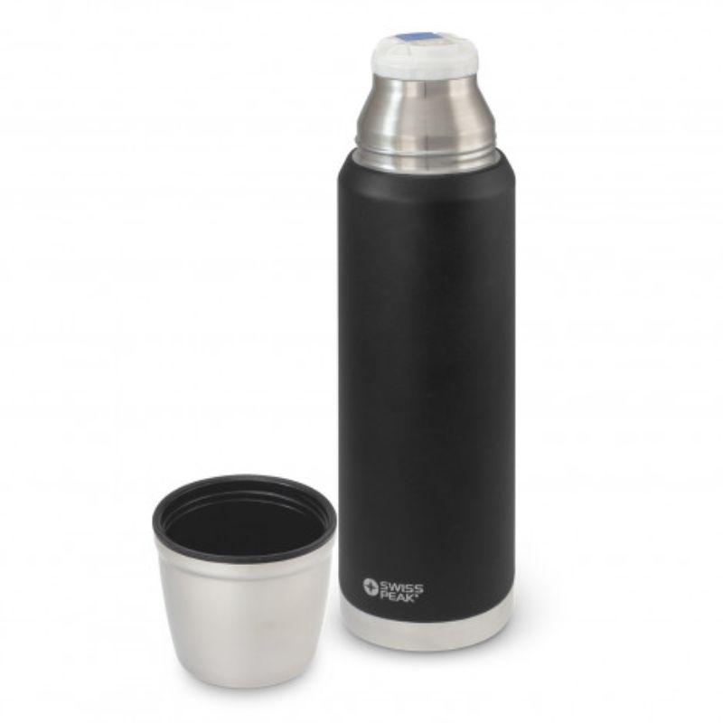 Copper Vacuum Flask - Swiss Peak Elite (Black)