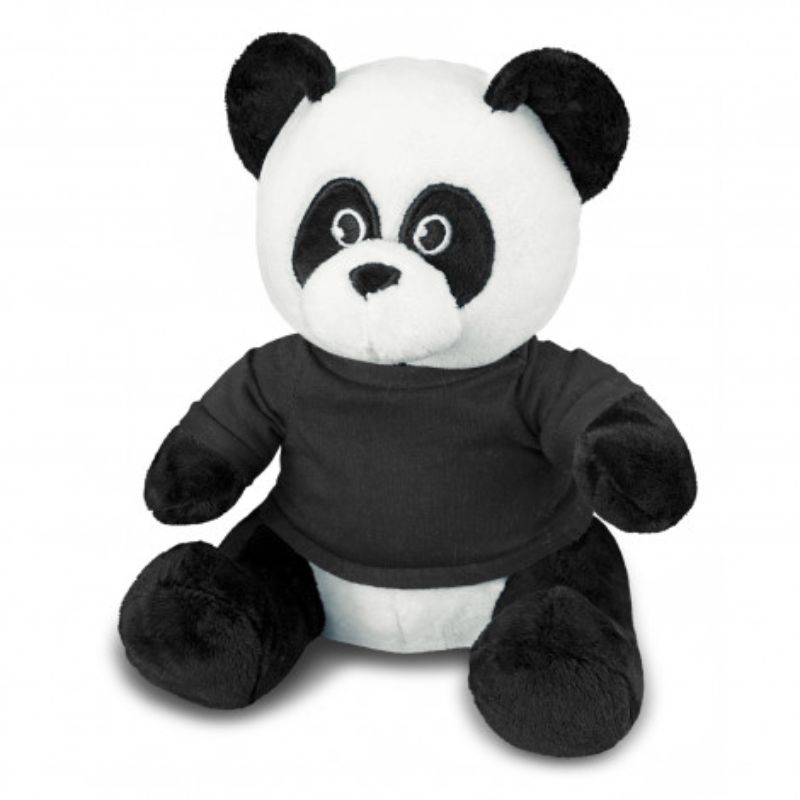 Plush Toy - Panda Black/White/Black (Set of 3)