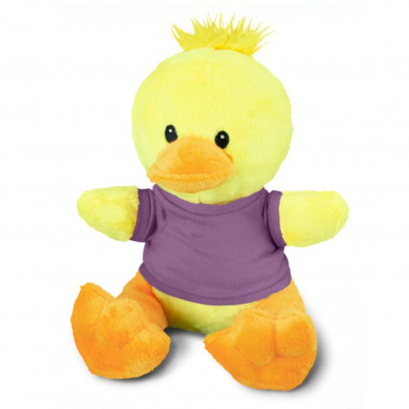Plush Toy - Duck Yellow/Orange/Purple (Set of 3)