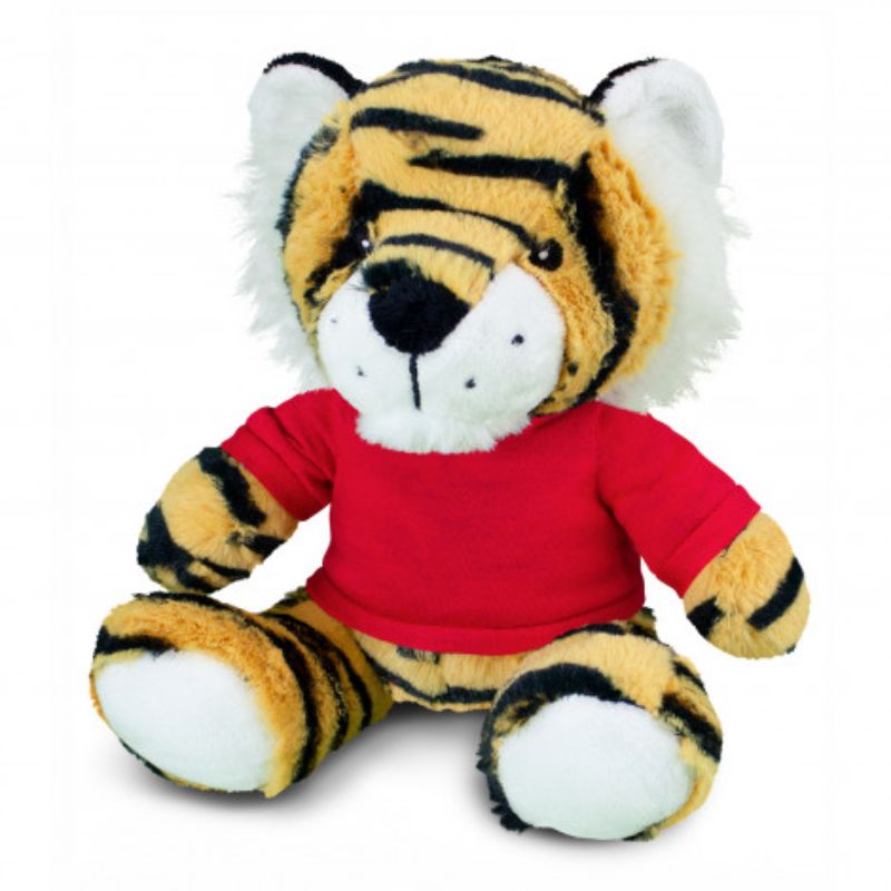 Plush Toy - Tiger Orange/Black/Red (Set of 3)
