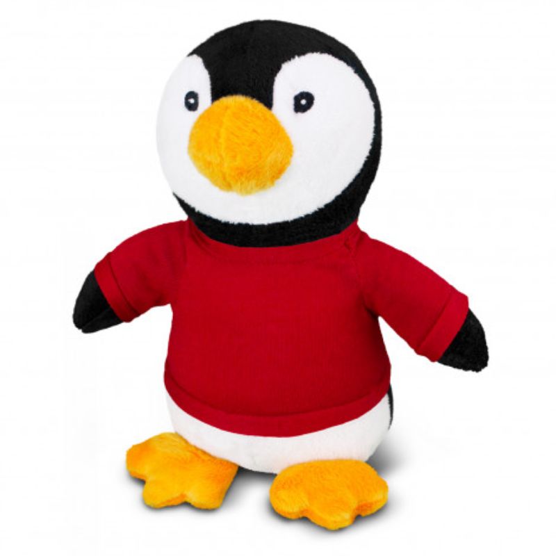 Plush Toy - Penguin Black/ White/ Orange/ Red (Set of 3)