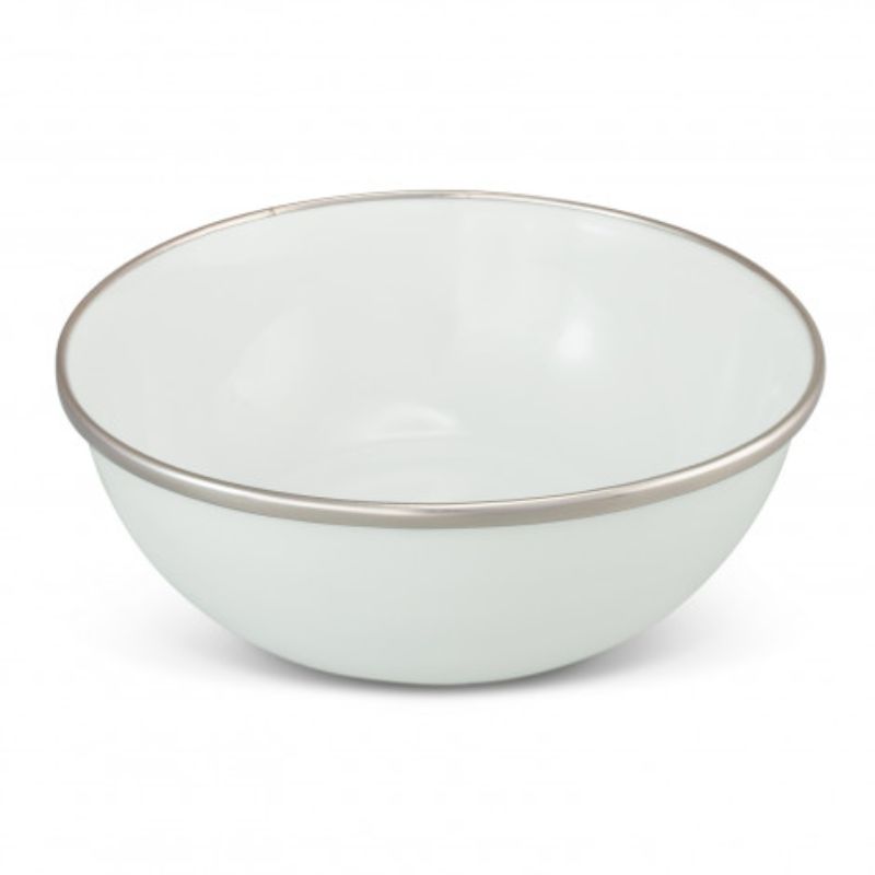 Enamel Bowl - Bendigo White (Set of 6)