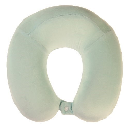 Memory Foam Travel Pillow AQUA - Set of 2