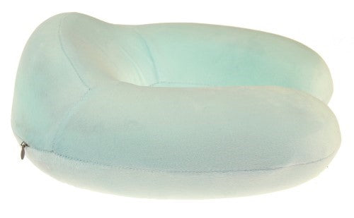 Memory Foam Travel Pillow AQUA - Set of 2