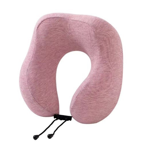 Memory Foam Travel Pillow PINK - Set of 2 (Version 1)