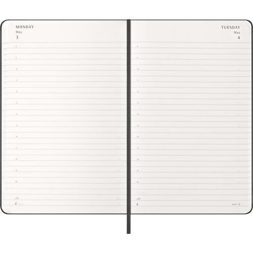 Moleskine Diary 12 Month Daily HC Large Black 2027