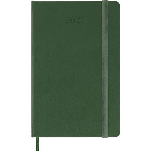 Moleskine Diary 12 Month Daily HC Pocket Myrtle Green 2027