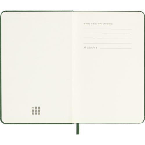 Moleskine Diary 12 Month Daily HC Pocket Myrtle Green 2027