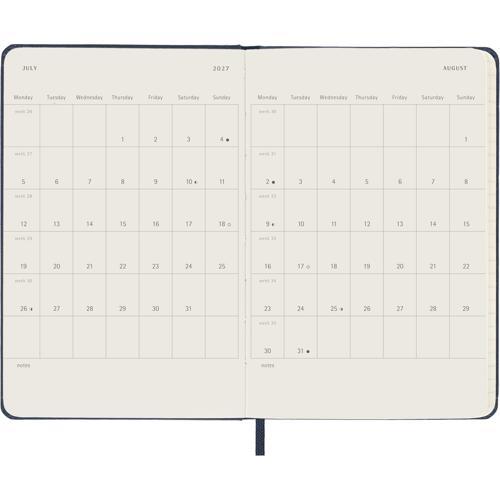 Moleskine Diary 12 Month Daily HC Pocket Sapphire Blue 2027