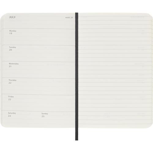 Moleskine Diary 12 Month Weekly + Notes SC Pocket Black 2027