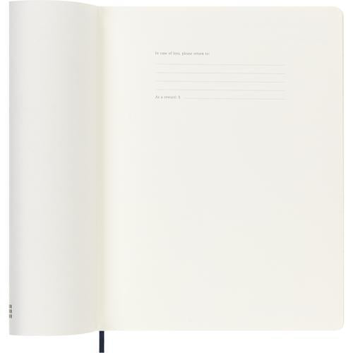Moleskine Diary 12 Month Weekly + Notes SC XL Sapphire Blue 2027