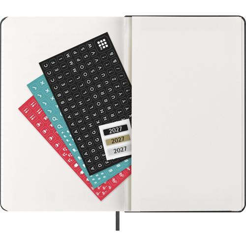 Moleskine Diary 12 Month Weekly Horizontal HC Large Black 2027