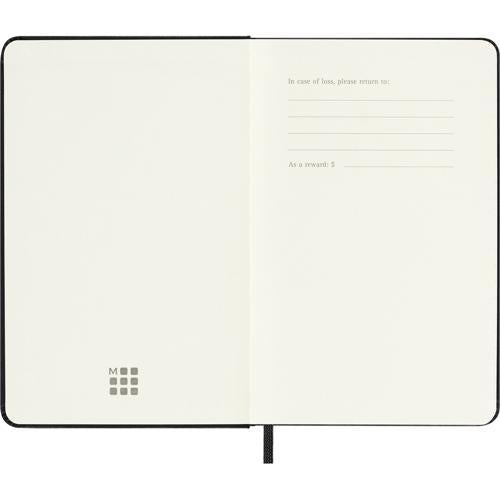 Moleskine Diary 12 Month Weekly Horizontal HC Pocket Black 2027