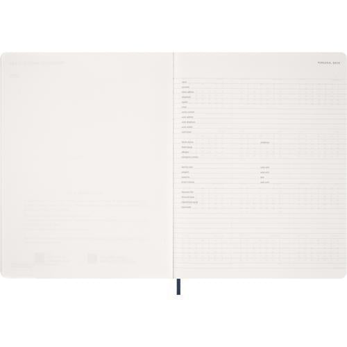 Moleskine Essential Planner 15 Month SC Weekly Vertical XXL Sapphire Blue 2027