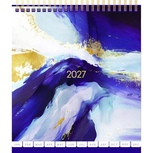 Collins Desk Calendar Painterly 2027