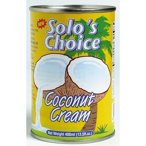 Solo's Choice Coconut Cream 400ml