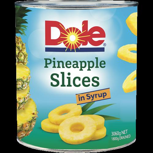 Dole Pineapple Slices In Syrup 3kg