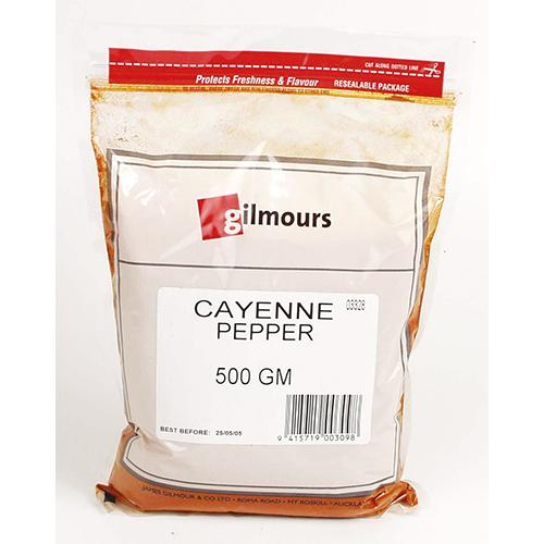 Gilmours Cayenne Pepper 500g