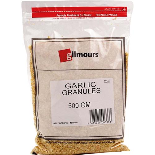 Gilmours Granulated Garlic 500g