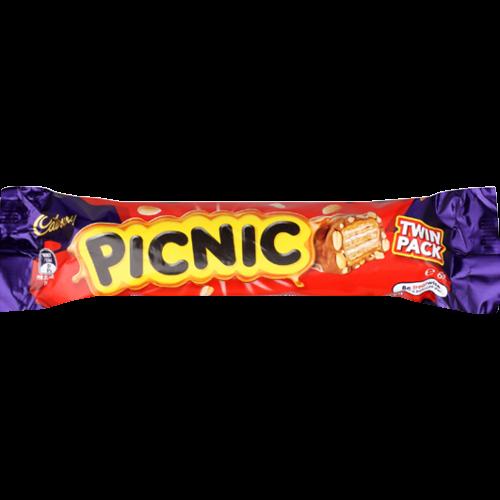 Cadbury Picnic Twin Pack Chocolate Bar 25 x 67g