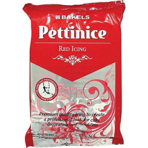 Bakels Pettinice Ready To Roll Red Icing 750g