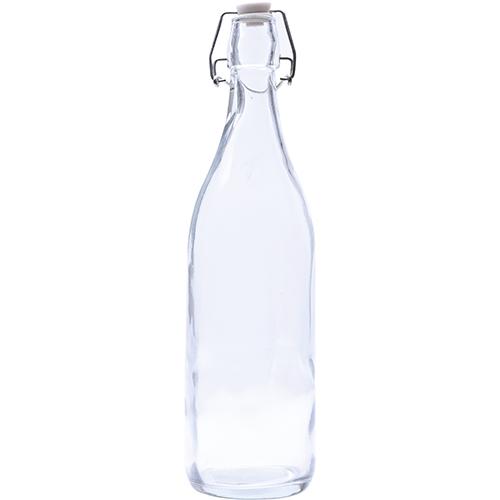 Kate's Kitchen Glass Water Bottle Round 1L 1pk