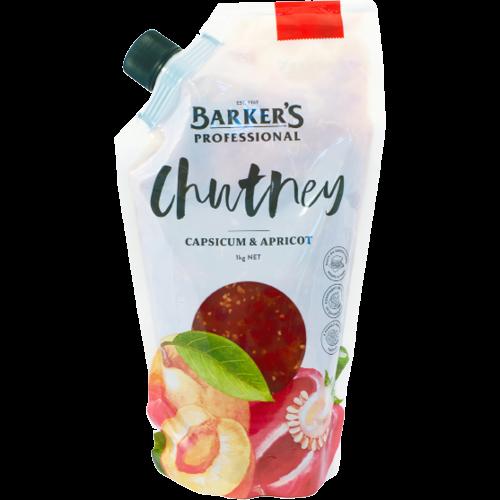 Barker's Capsicum & Apricot Chutney 1kg