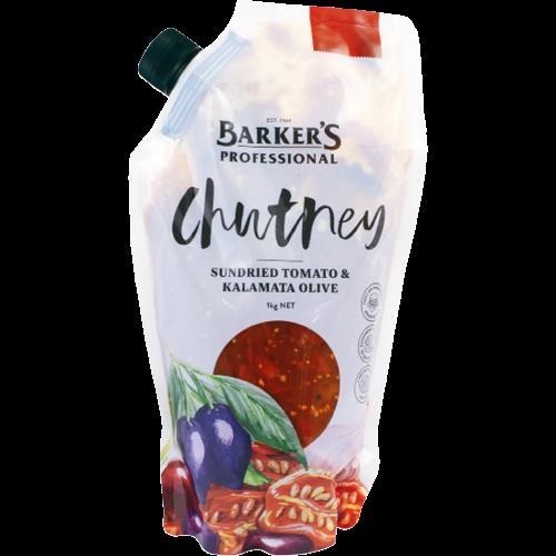 Barker's Sundried Tomato & Olive Chutney 1kg