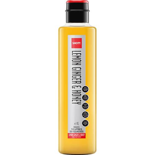 Shott Lemon Ginger & Honey Natural Syrup 1l