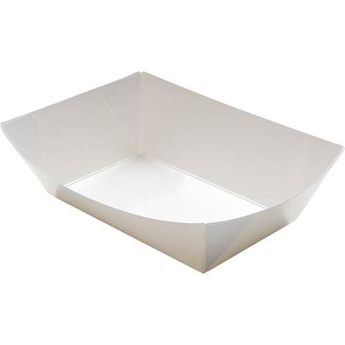 Savpac Craftware Paper White Tray Medium 26oz 50pk