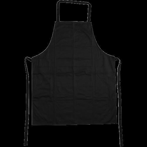 Filta Bib Apron with Pock Black 1ea