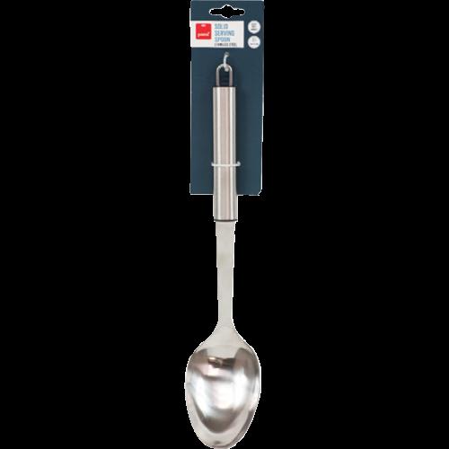 Pams Stainless Steel Solid Serving Spoon 1ea