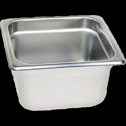 Spunglo Gastronorm Stainless Steel 1/6 100MM Deep Pan 1pk