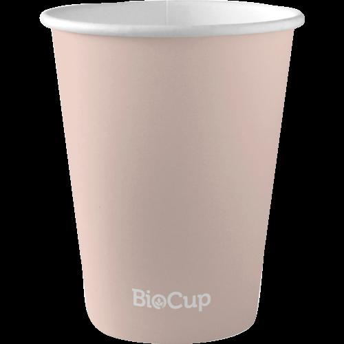Biopak Stone Single Wall BioCup 390ml 12oZ 90MM 50pk
